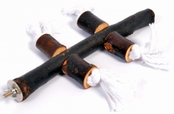 WOODEN PERCH BROWN