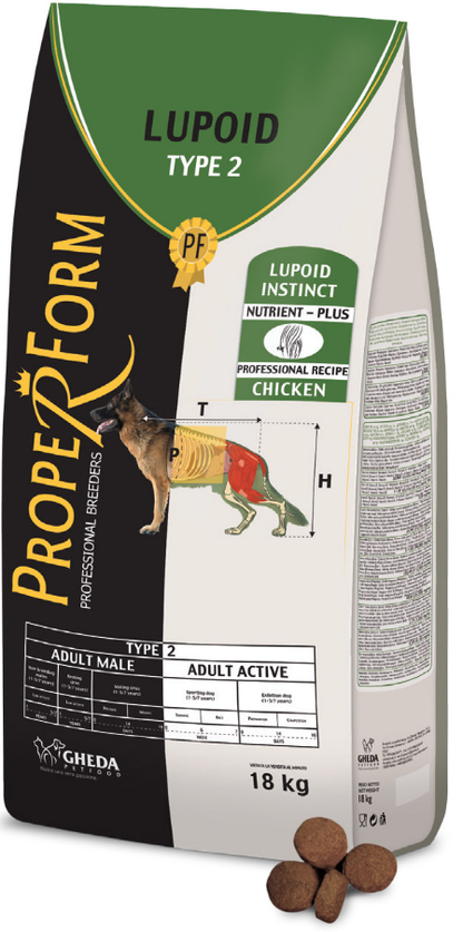 Proper Form Professional Breeders Lupoid TYPE2 Adult Male/Active