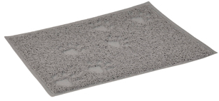 CAT LITTER TRAY MAT RECTAGLE GREY