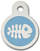 CIRCLE SM FISH SKELETON