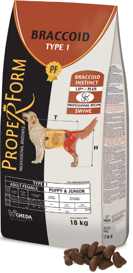 Proper Form Professional Breeders Braccoid TYPE1 Взрослая сука и щенок/юниор
