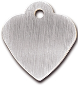 TAG ΚΑΡΔΙΑ SM Βουρτσισμένο ΧΡΩΜΙΟ