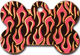 TAG BONE LRG FLAMES