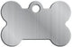 TAG BONE SMALL BRUSHED CHROME