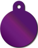 CIRCLE LRG BRIGHT PURPLE