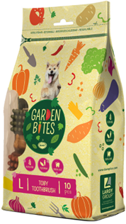 ЗУБНАЯ ЩЕТКА GARDEN BITES TOBY, БОЛЬШАЯ, 10см