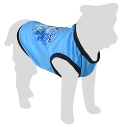 T-SHIRT PACIFIC BLUE