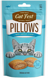 CATFEST PILLOWS WITH SALMON CRÈME FOR CATS 30g