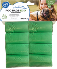 POO BAGS ECO BIODEGRADABLE 8xROLLS OF 20Xbags