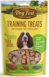 TRAINING TREATS TURKEY AND FLAX SEEDS