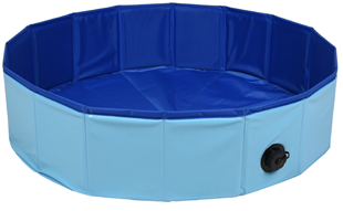 DOGGY SPLATTER POOL BLUE