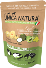 TROPICAL CRUMBLE ADULT ALL BREED WITH REAL TROPICAL FRUIT PICES 300G