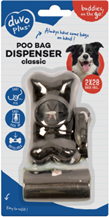 POO BAG DISPENSER BONE MIXED COLORS