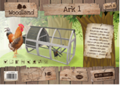 WOODLAND CHICKEN COOP ARK 1 КОТТЕДЖ ЗЕЛЕНЫЙ