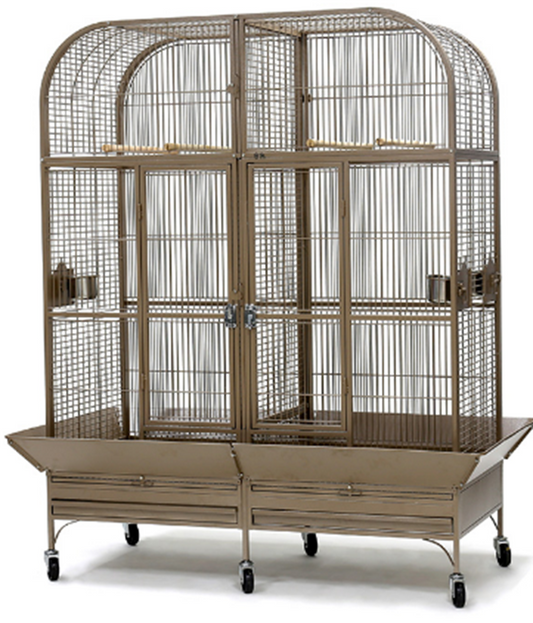 DOUBLE PARROT CAGE