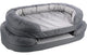 BASKET GENOA OVAL GREY
