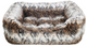 ΚΡΕΒΑΤΙ ΚΑΦΕ COZY FUR PRINT ΤΕΤΡΑΓΩΝΟ ΚΡΕΒΑΤΙ