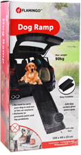 DOG RAMP PLASTIC ZENNA COLLAPSIBLE BLACK