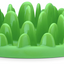 BOWL SLOW FEEDER NORTHMATE OVAL GREEN