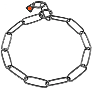 CHOCK, LONG LINKS – STAILESS STEEL BLACK