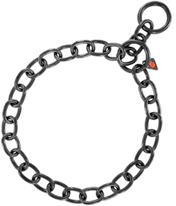 CHOCE CHAIN EXTRA STRONG, MEDIUM ROUND LINKS-  STAINLESS STEEL BLACK