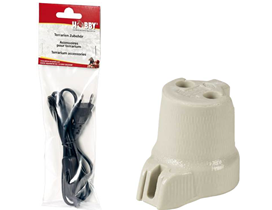 CERAMIC TOIL WITH WIRE & SWITCH
